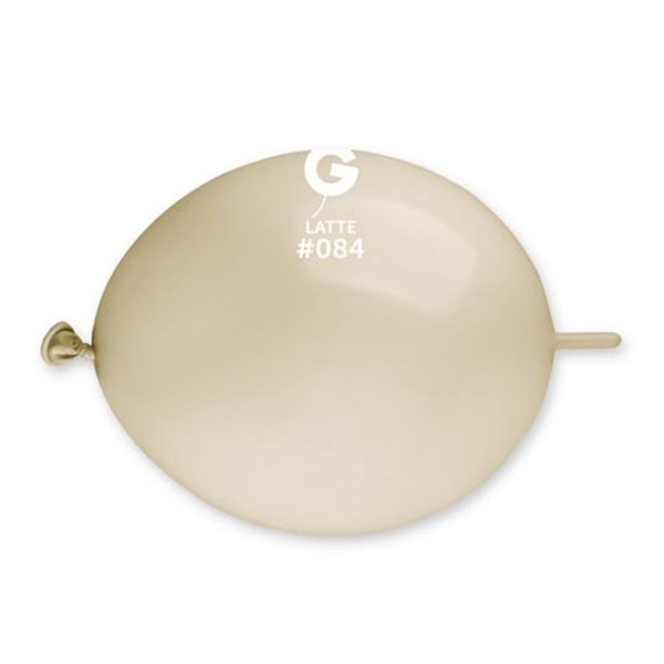 Gemar 100 Pack Latex Balloons Glink Latte 6