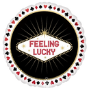 Anagram Foil Balloon Feeling Lucky 18