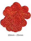 Oaktree Red Holographic Foil Confetti 10mm x 14g