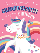 Regal 6 Pack Cards 8x6 Birthday Granddaughter