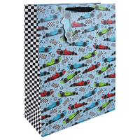 Racecar Extra Large Gift Bag 6pk