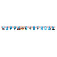 Amscan Fireman Sam Letter Banner 1.8M