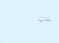 Regal 6 Pack Cards 9x6 Birthday Grandson