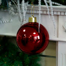 Shiny Shatterproof Bauble Burgundy 20cm