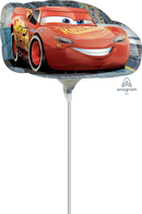 Anagram Lightning McQueen 9" Air Fill Foil Balloon