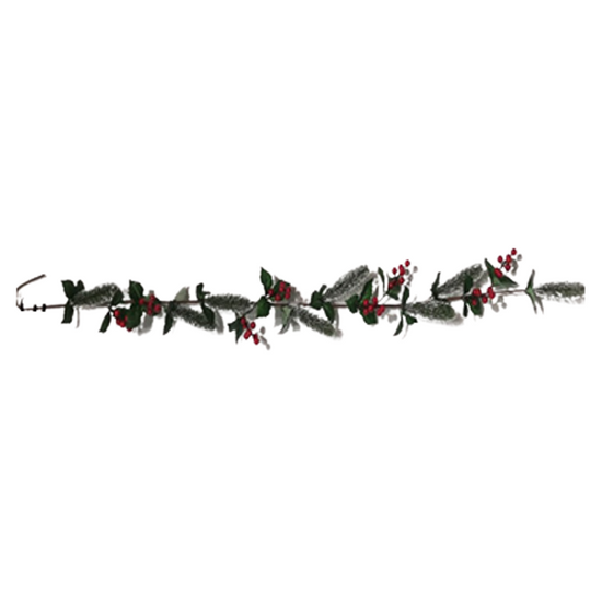 Christmas Garland Red Berry, Pine & Holly 150cm