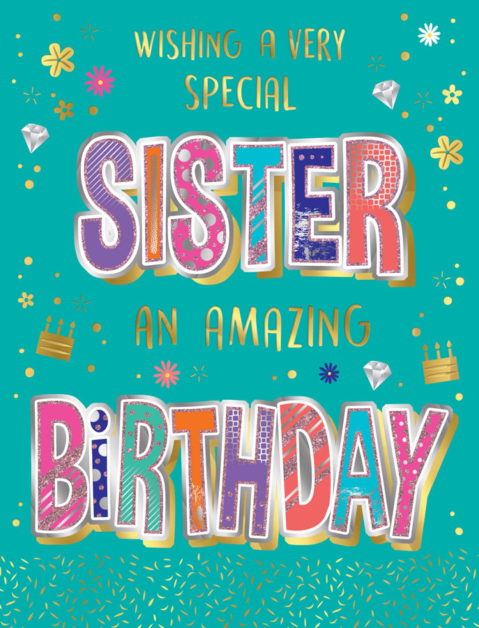 Regal S8 Birthday Sister 6pk