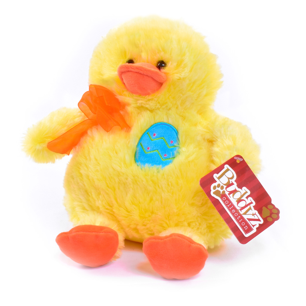 Tiger Feet Plush Duck Easter Egg 21cm