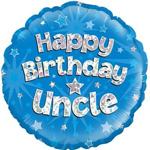 Oaktree Uncle Blue 18" Foil Balloon