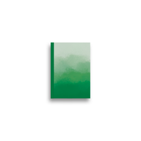 Notepad Green Cloud A6 Lined 80Gsm 96 Sheets