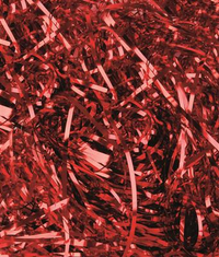 Shredded Tissue Paper Metallic Red 28g 6pk