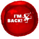 Oaktree Elf I'm Back 18" Foil Balloon