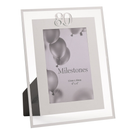 Milestones Frame Silver Age 80 4x6