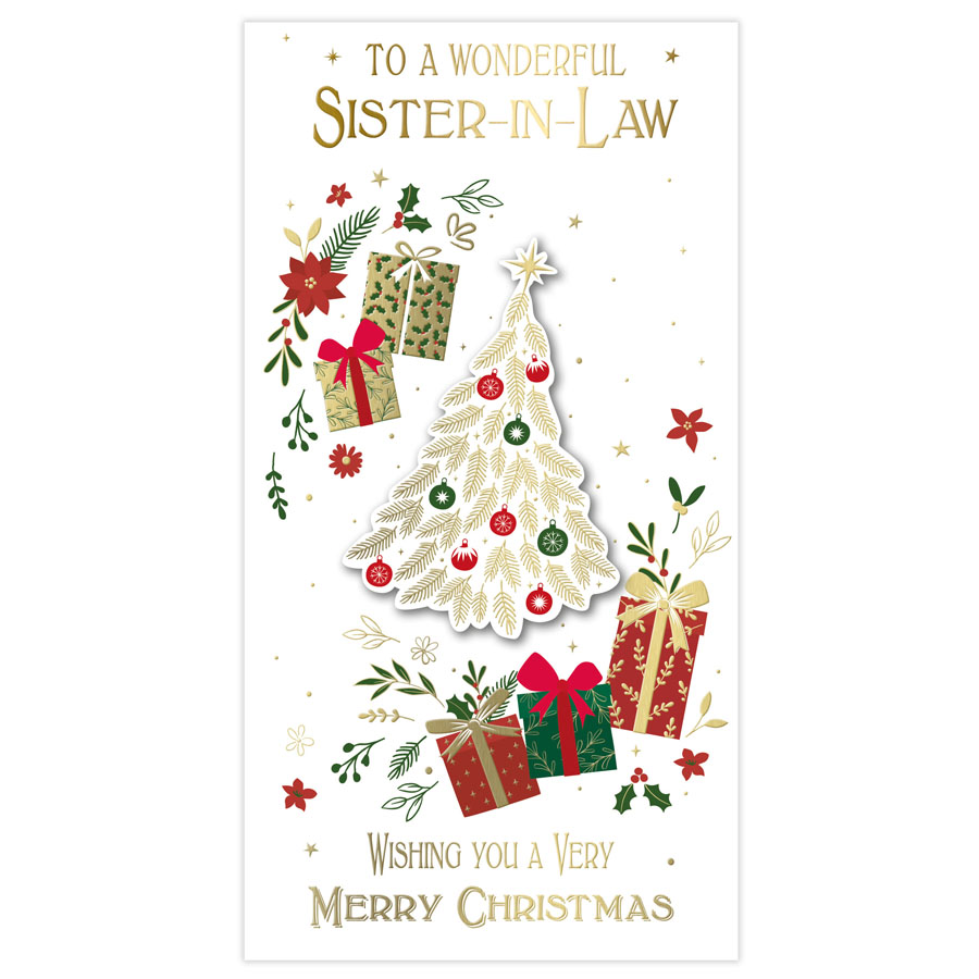 Prelude 6 Pack Cards C55 Christmas Sister-In-Law