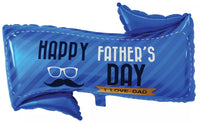 Sensations Father's Day foil balloon, 33-inch size, featuring festive design for celebrating dads.
