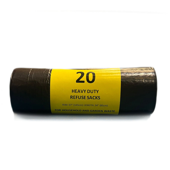 Magnum 20 Pack Refuse Bag Black 18x29x34
