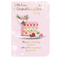 Prelude 6 Pack Cards C50 Birthday Granddaughter