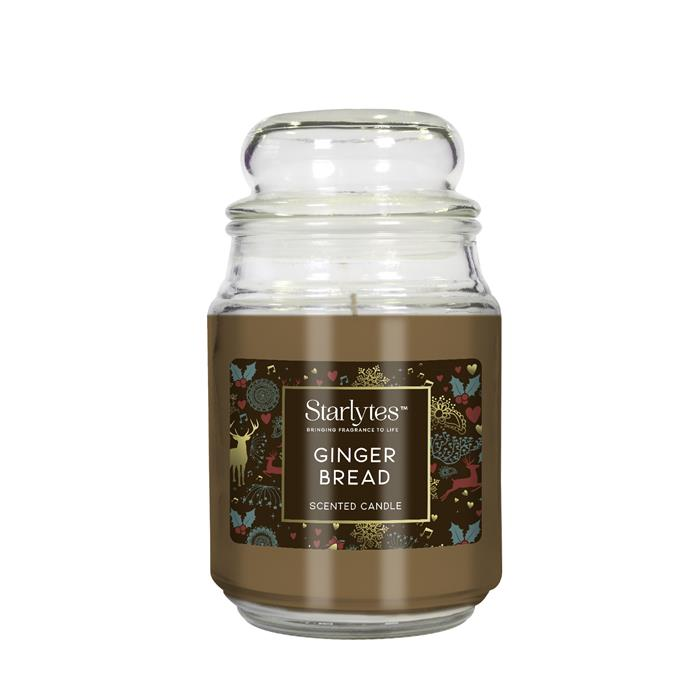 Starlytes Jar Candle Gingerbread 18oz