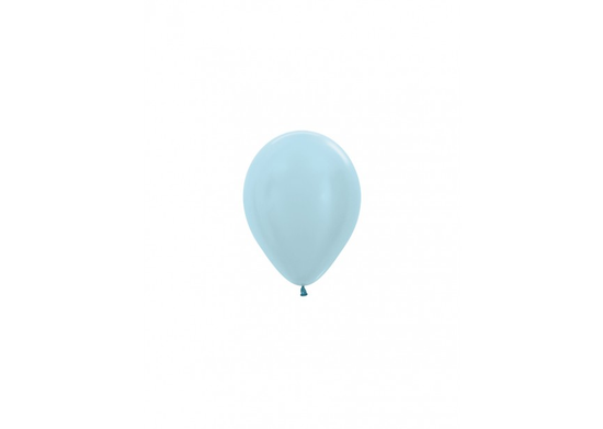 Sempertex 50 Pack Latex Balloons Pearl Blue 5
