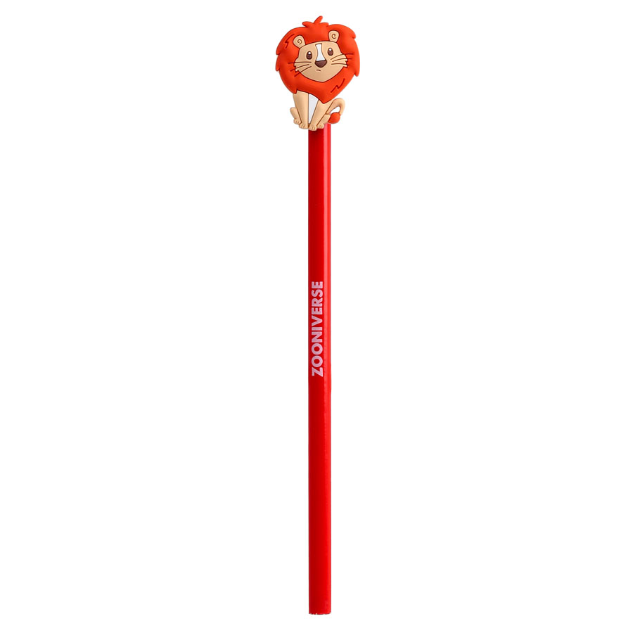Pencil With Topper Zooniverse