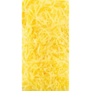 Six yellow shredded tissue papers from County Stationery, soft crepe paper in a 20g pack for gift wrapping or decoration.
