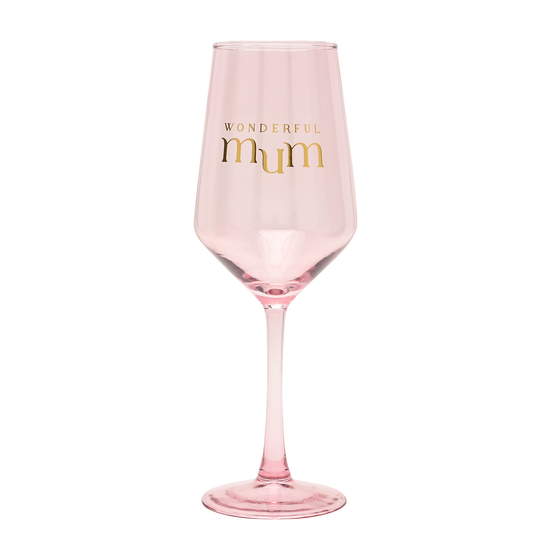 Widdop Wine Glass Confetti Mum