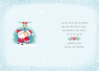 Regal 6 Pack C75 Cards Christmas Mum & Dad