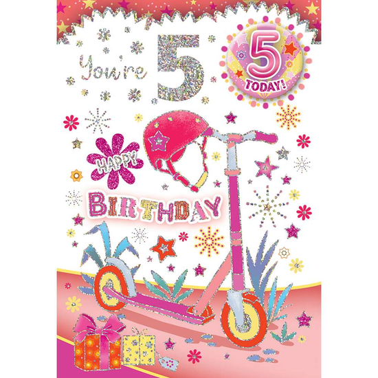 Xpress Yourself C50 Birthday Age 5 6pk