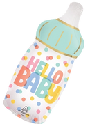 Anagram Satin Modern Baby 28" Foil Balloon