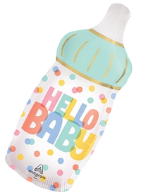 Anagram Satin Modern Baby 28" Foil Balloon