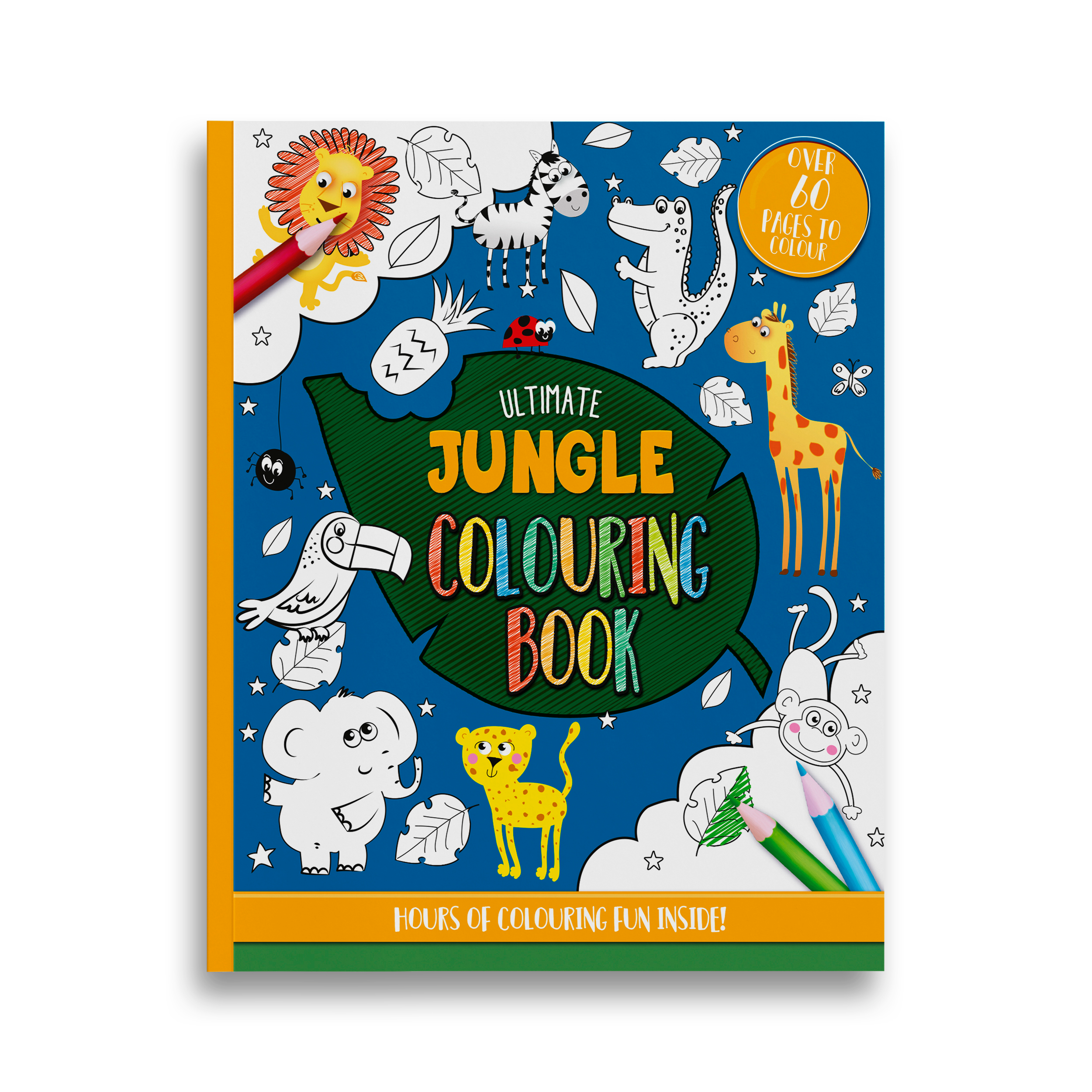 Eurowrap Colouring Book Jungle