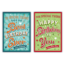 Poppyhill C50 Birthday Twins 12pk
