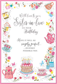Simon Elvin C75 Birthday Sister-In-Law 6pk