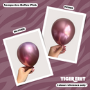 Sempertex Reflex Pink 12" Latex Balloons 50pk