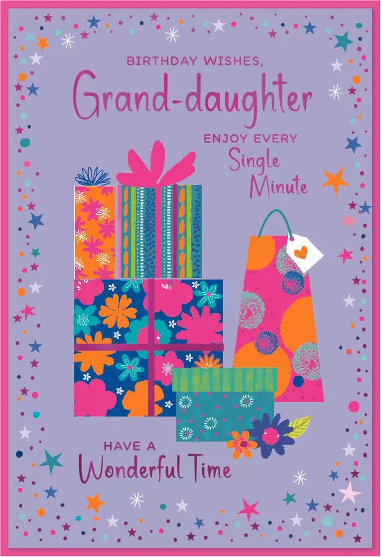 Simon Elvin C50 Birthday Granddaughter 6pk