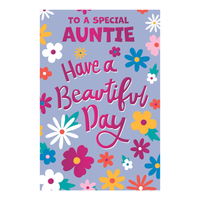 Prelude 6 Pack Cards C75 Birthday Auntie