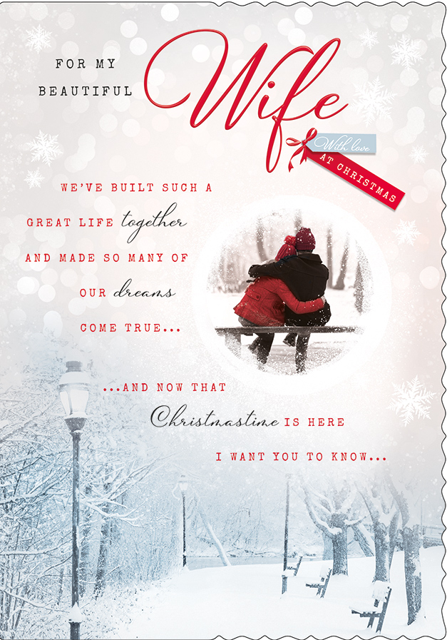 Regal 6 Pack C90 Cards Christmas Wife
