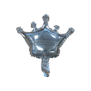 CTI Foil Balloon Mini Silver Crown 9"