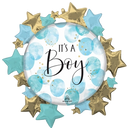 Anagram Baby Boy Blue 30" Foil Balloon