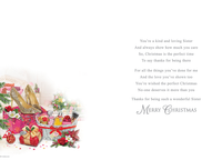 Regal 6 Pack C75 Cards Christmas Sister