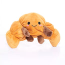 Tiger Feet soft toy croissant plush, adorable and cuddly, perfect for kids and collectors, featuring realistic croissant details.