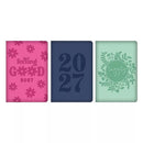 Diary Pocket WTV Bright Embossed PU 2027 18pk