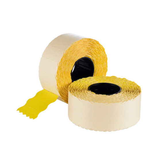 Lynx Sato Removable Labels Yellow 26x12mm