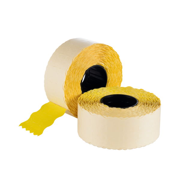 Lynx Sato Removable Labels Yellow 26x12mm