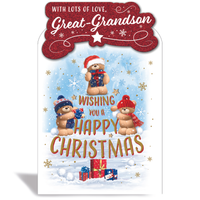 Prelude C75 Christmas Great-Grandson 6pk