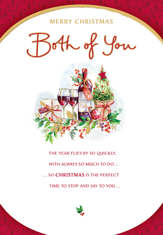 Regal 6 Pack C75 Cards Christmas Both Of You