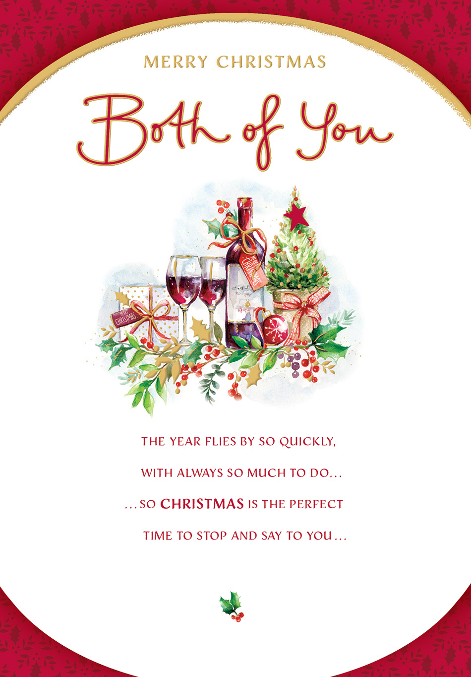 Regal 6 Pack C75 Cards Christmas Both Of You