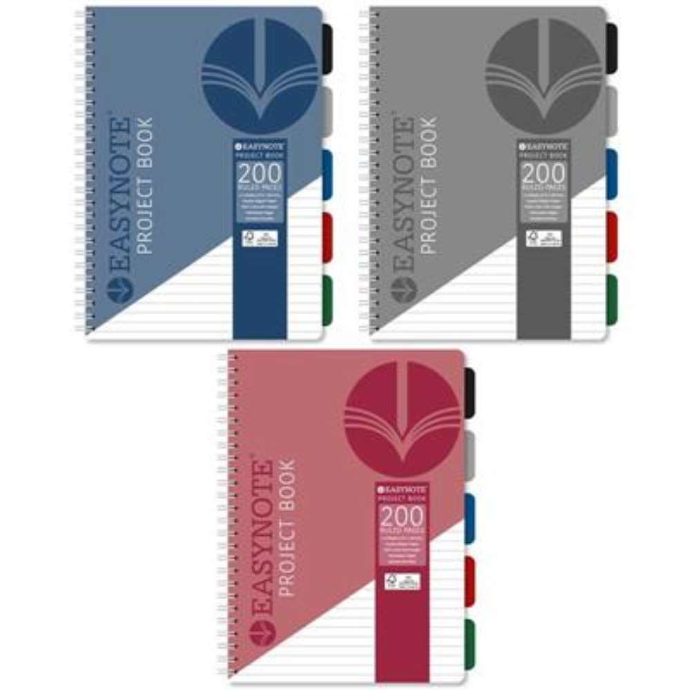 Project Book A4 Twin Wiro Cover 200 Pages