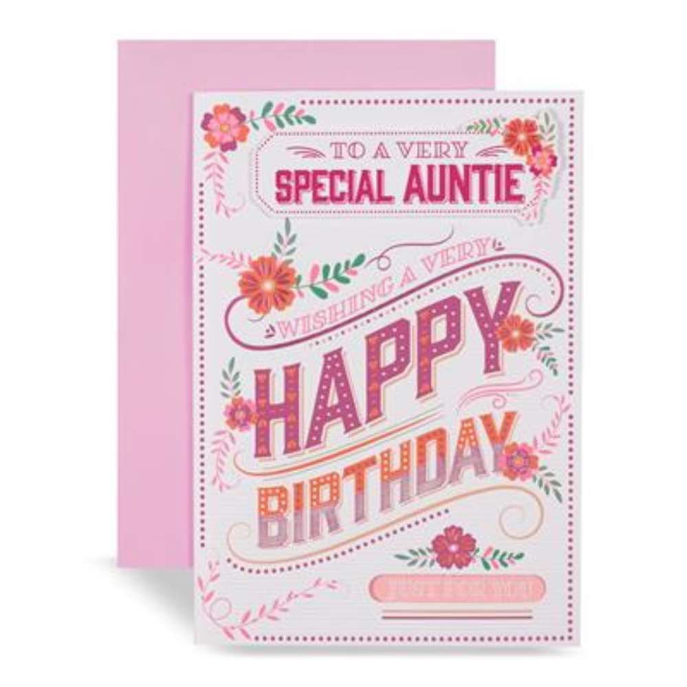 Prelude C90 Birthday Auntie 6pk