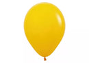Sempertex Fashion Honey Yellow 12-inch latex balloons, 12-pack, ideal for decorating events and celebrations